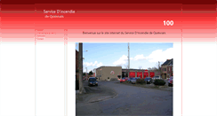 Desktop Screenshot of pompier.quievrain.be